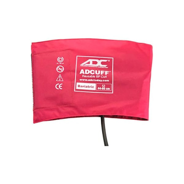 American Diagnostic Corp ADC Bariatric Adcuff Reusable Sphyg Cuff, One-Tube, Latex-Free, Burgundy 845-12BXBD-1 - main